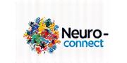 Logo of a neurodiversity advocacy group, with colorful, abstract shapes.
